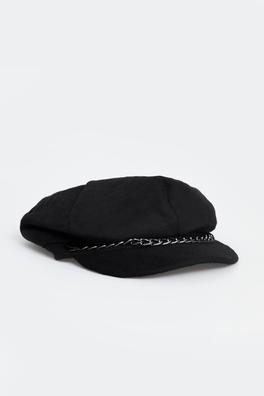 Ecrou Keçe Denizci Şapka Siyah